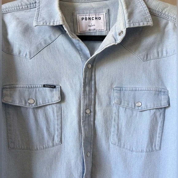 Poncho The Marfa Denim Shirt - Picture 6 of 7